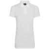 Women's pro polyester polo White