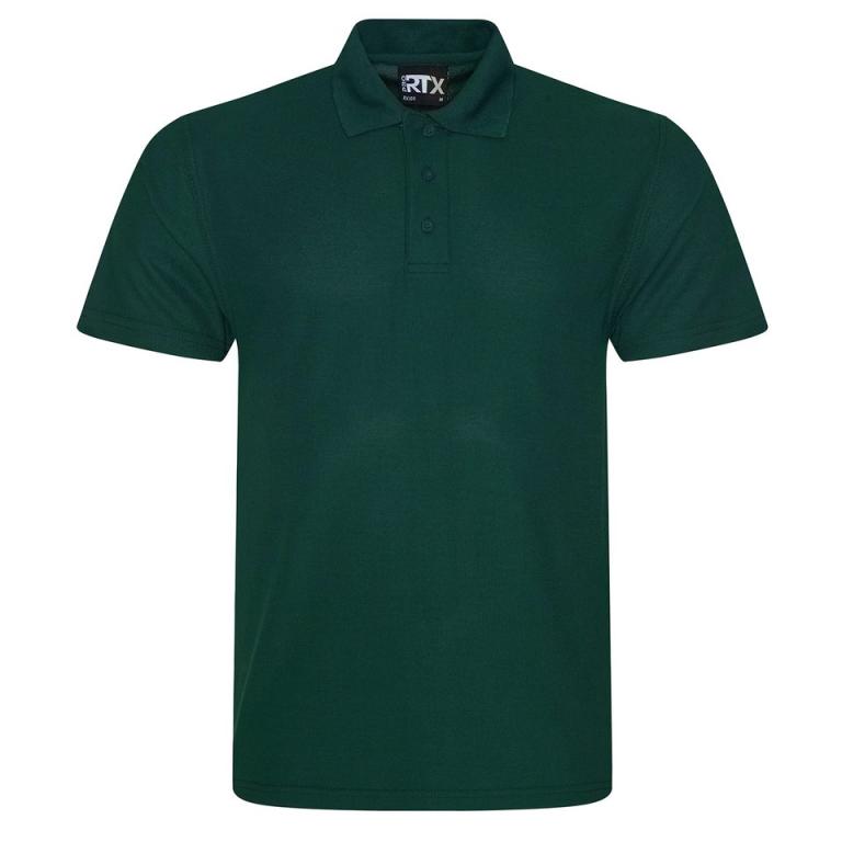 Pro polyester polo Bottle Green