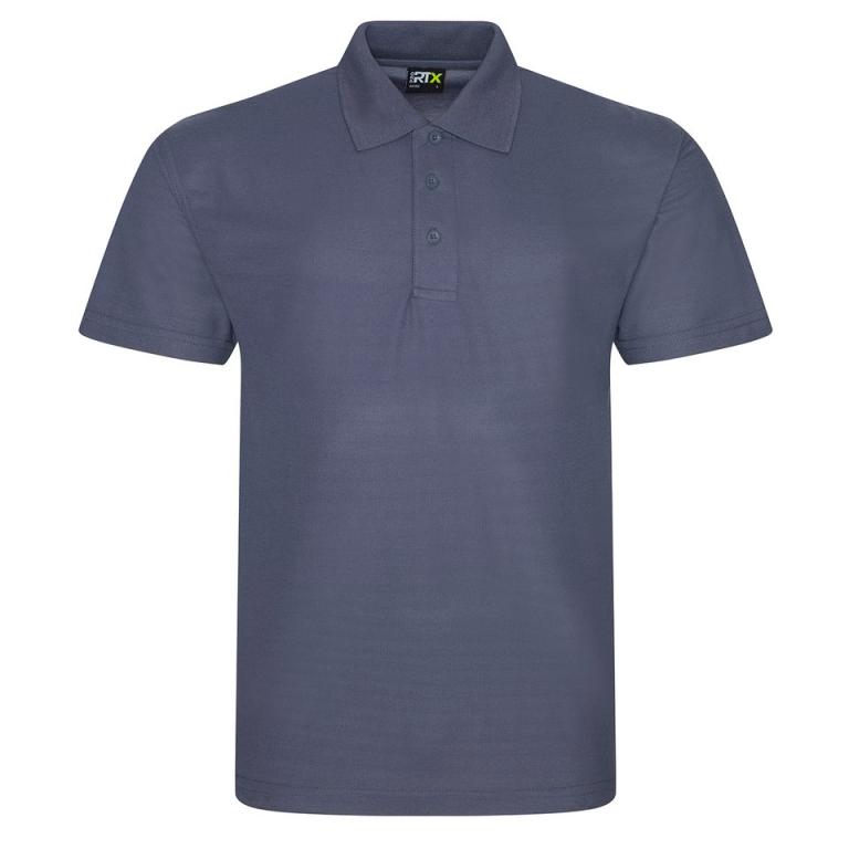 Pro polyester polo Solid Grey