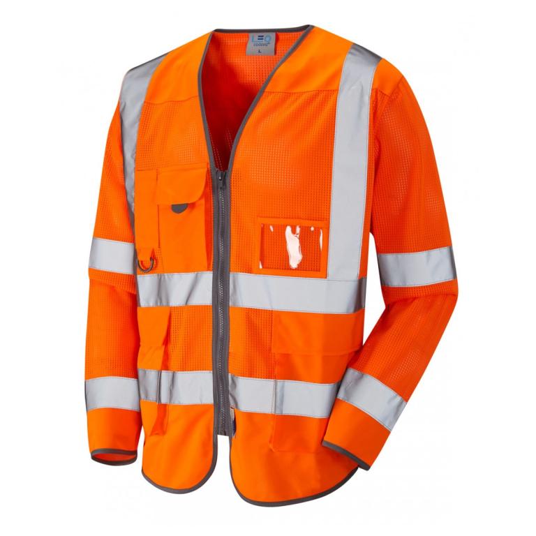 Burrington ISO 20471 Cl 3 Coolviz Superior Sleeved Waistcoat