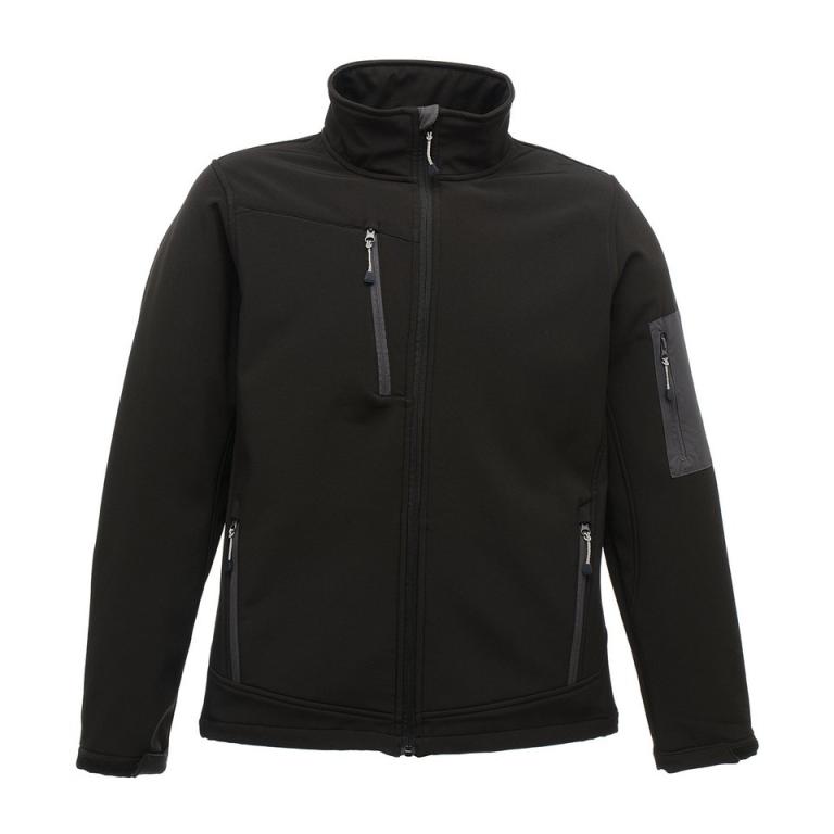 Arcola 3-layer softshell Black/Seal Grey