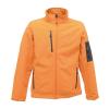 Arcola 3-layer softshell Sun Orange/Seal Grey