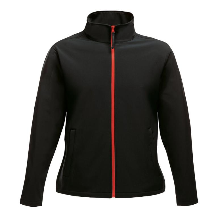 Women's Ablaze printable softshell Black/Classic Red