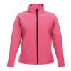 Women's Ablaze printable softshell Hot Pink/Black