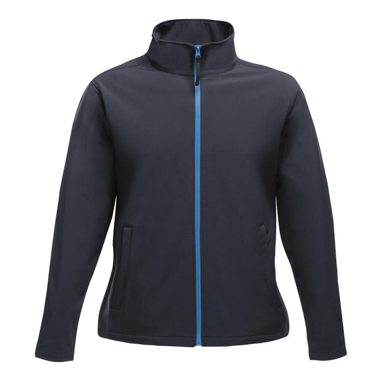 Women's Ablaze printable softshell Navy/Fr Blue