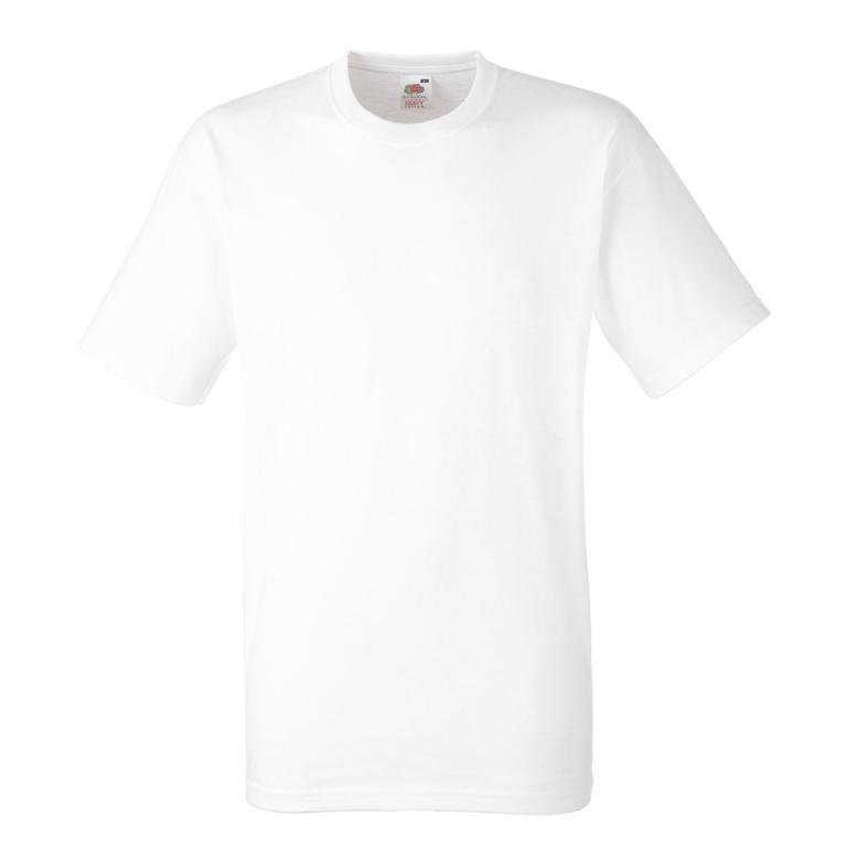 Heavy cotton T White