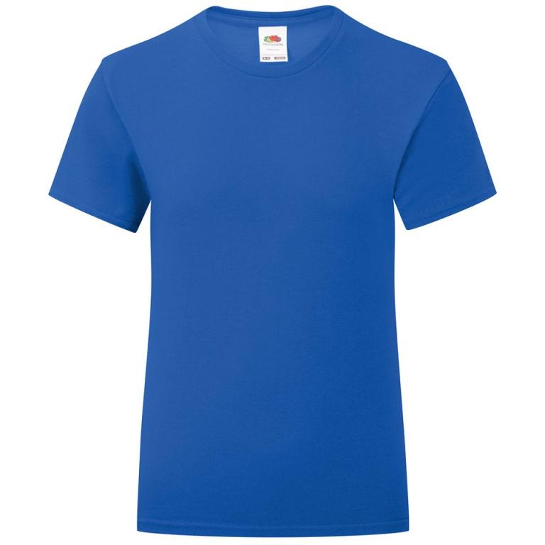 Girls iconic T Royal Blue