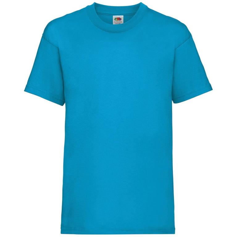 Kids valueweight T Azure Blue