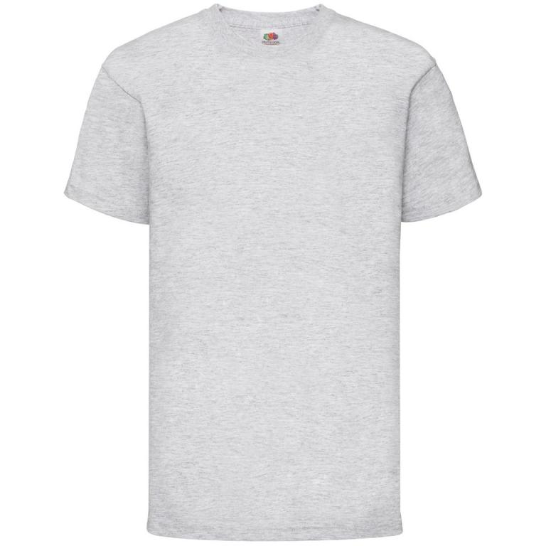 Kids valueweight T Heather Grey