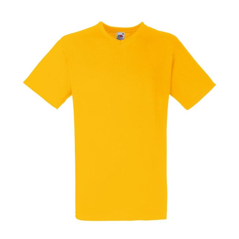 Valueweight v-neck T Sunflower