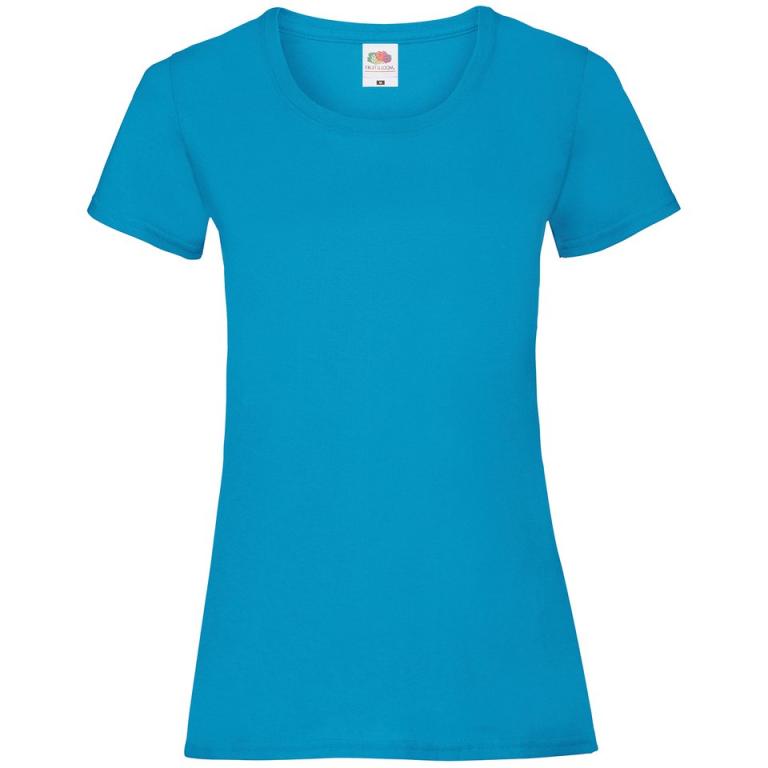 Women's valueweight T Azure Blue