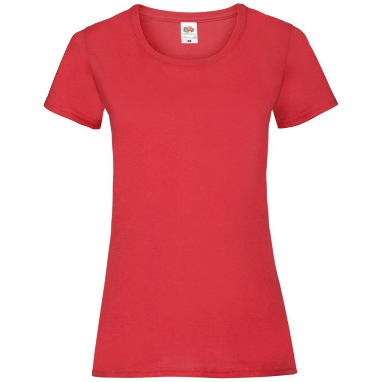 Women's valueweight T Red