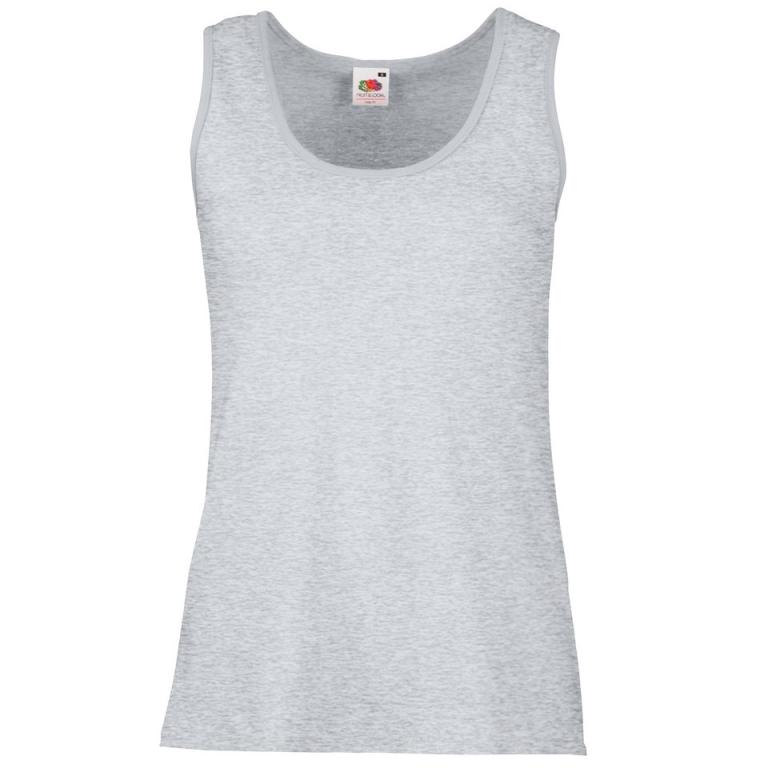 Women's valueweight vest Heather Grey