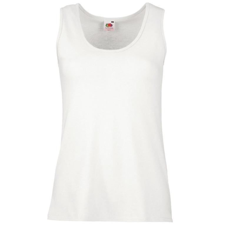 Women's valueweight vest White