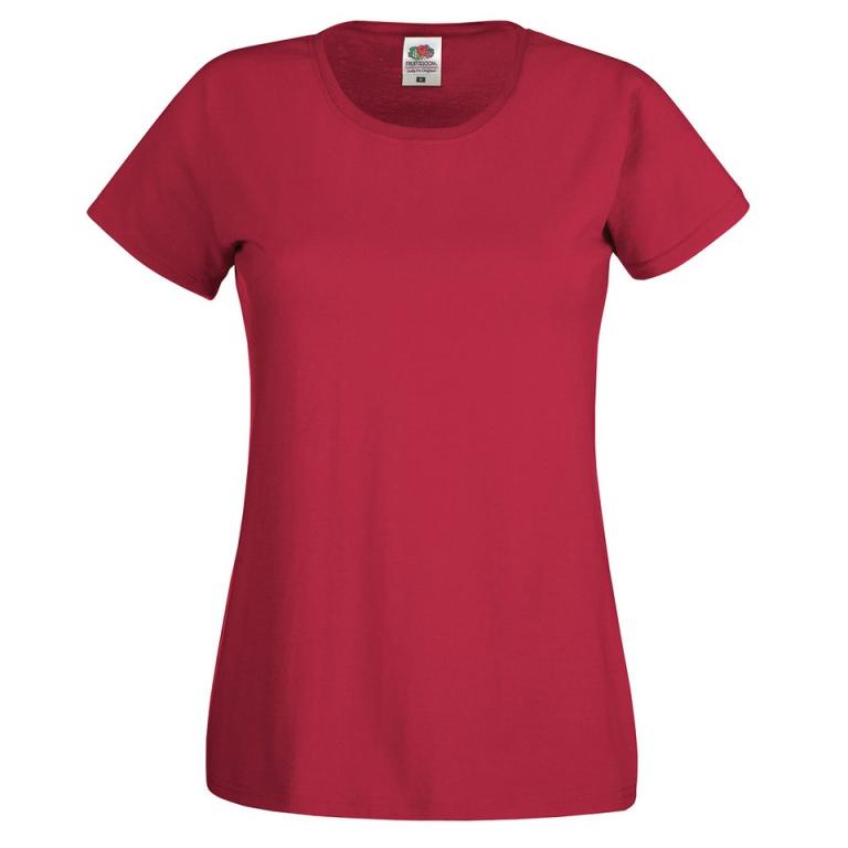 Women's original T Brick Red