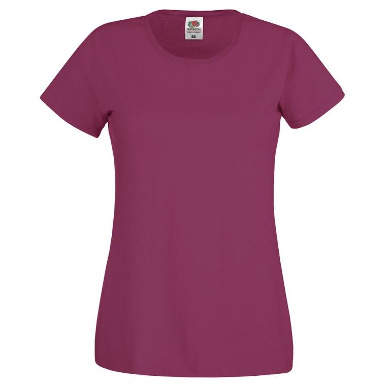 Women's original T Burgundy