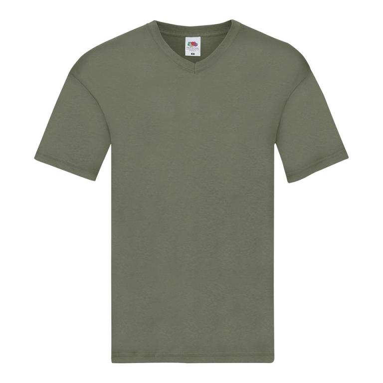 Original v-neck T Classic Olive