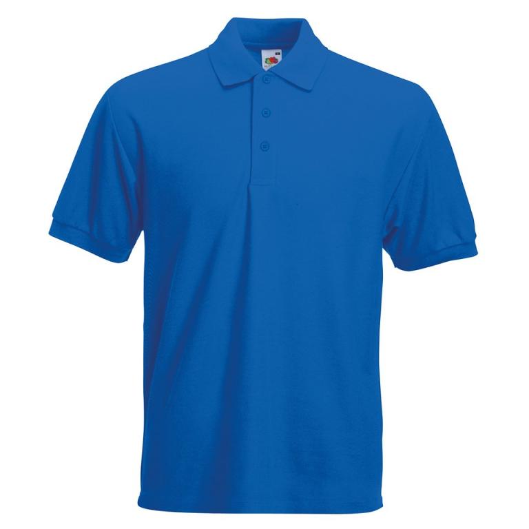 Heavyweight 65/35 polo Royal Blue