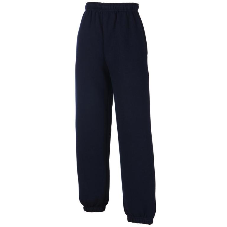 Kids classic elasticated cuff jog pants Deep Navy