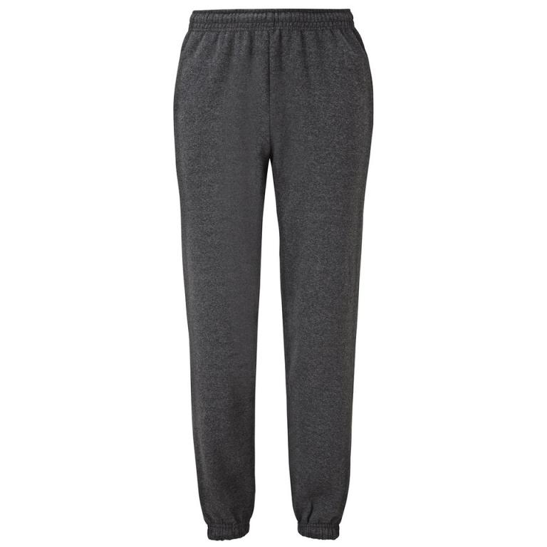 Classic 80/20 elasticated sweatpants Dark Heather Grey