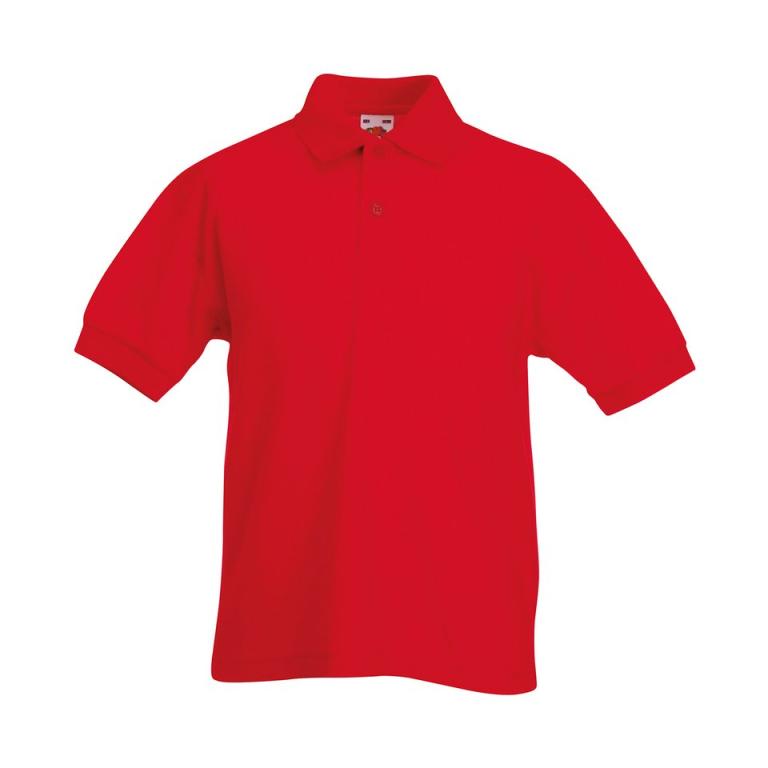 Kids 65/35 piqué polo Red