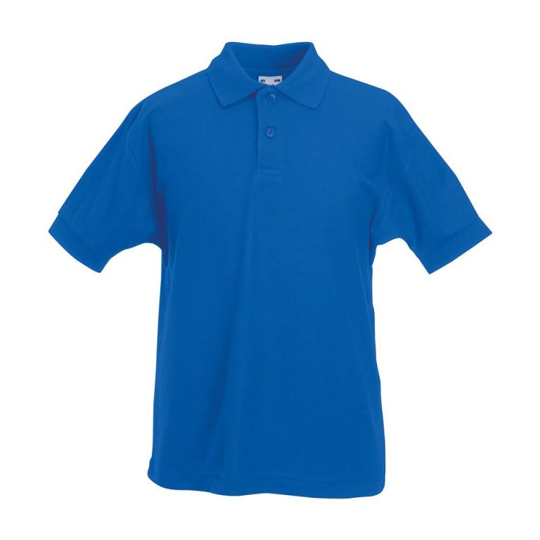 Kids 65/35 piqué polo Royal Blue