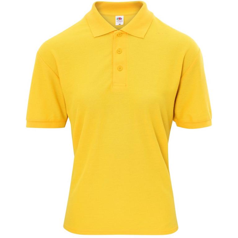 Kids 65/35 piqué polo Sunflower