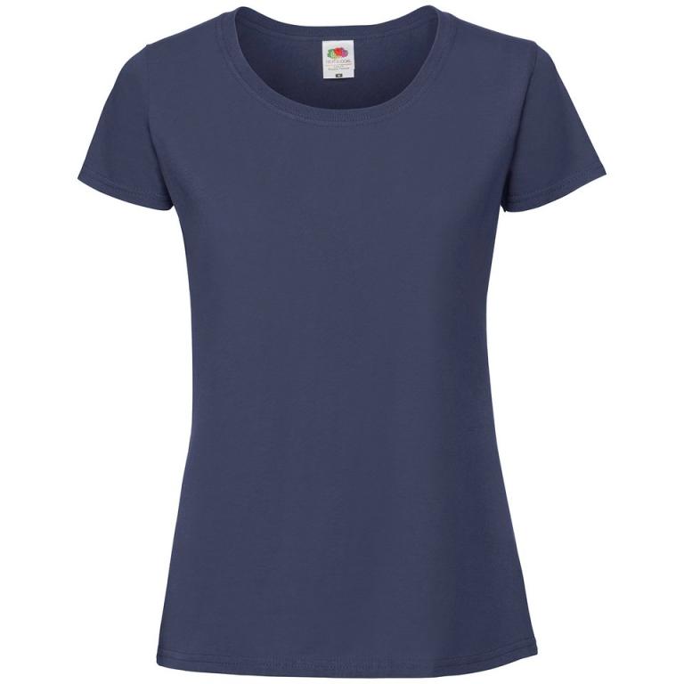 Lady-fit ringspun premium t-shirt Navy