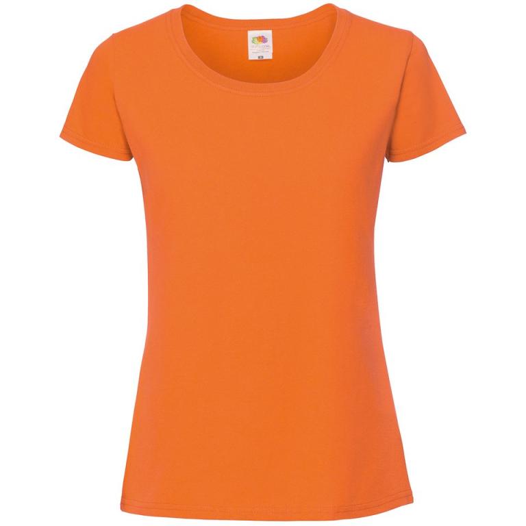 Lady-fit ringspun premium t-shirt Orange