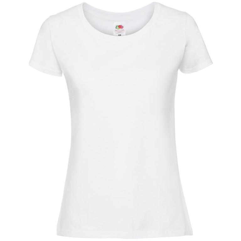 Lady-fit ringspun premium t-shirt White