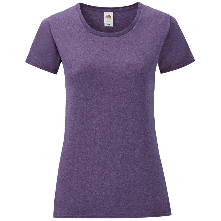 Women's iconic T Heather Purple