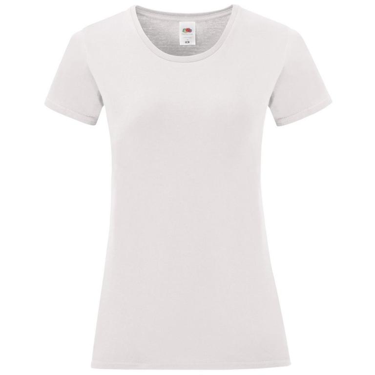 Women's iconic T White