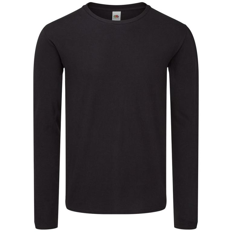 Iconic 150 classic long sleeve T Black