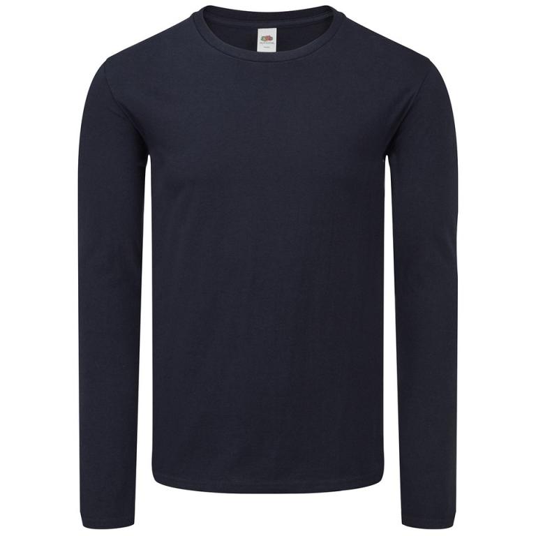 Iconic 150 classic long sleeve T Deep Navy