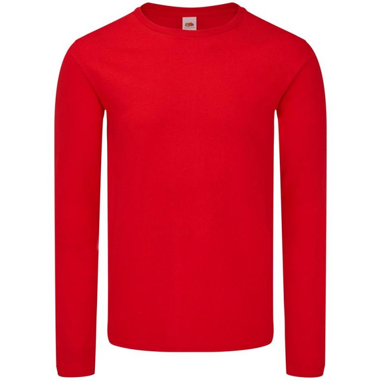 Iconic 150 classic long sleeve T Red