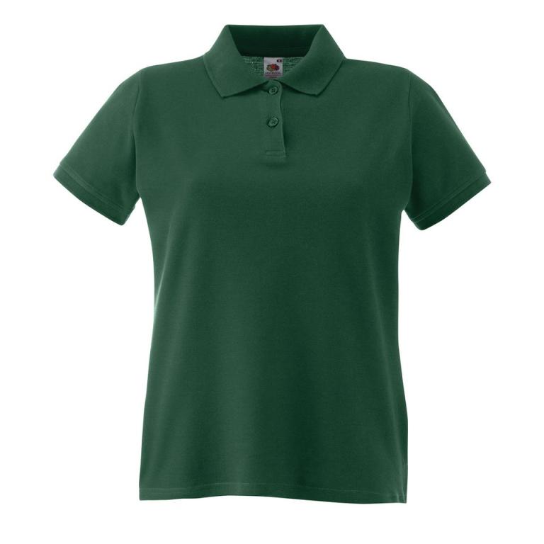 Women's premium polo Forest Green