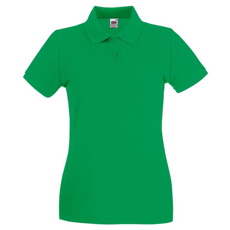 Women's premium polo Kelly Green