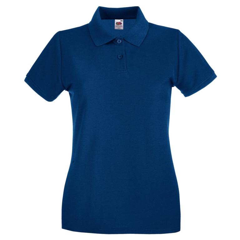 Women's premium polo Navy