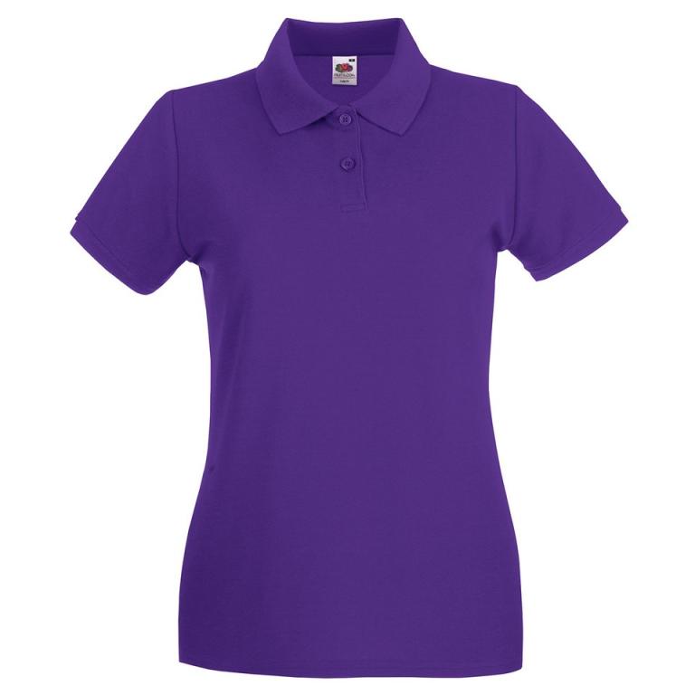 Women's premium polo Purple