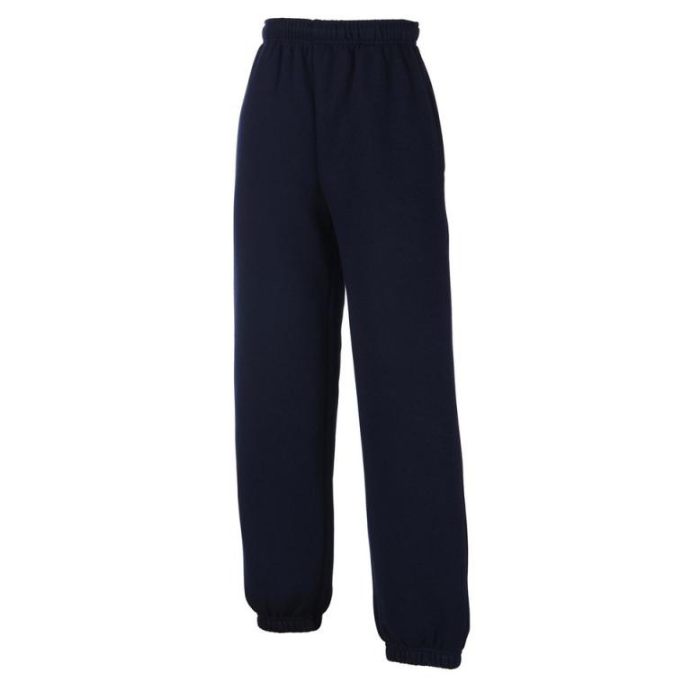 Kids premium elasticated cuff jog pants Deep Navy