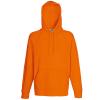 Lightweight hooded sweatshirt Orange