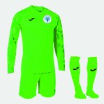 Spelthorne Sports FC Joma Goalkeeper Kit (Green) - 6xs - junior