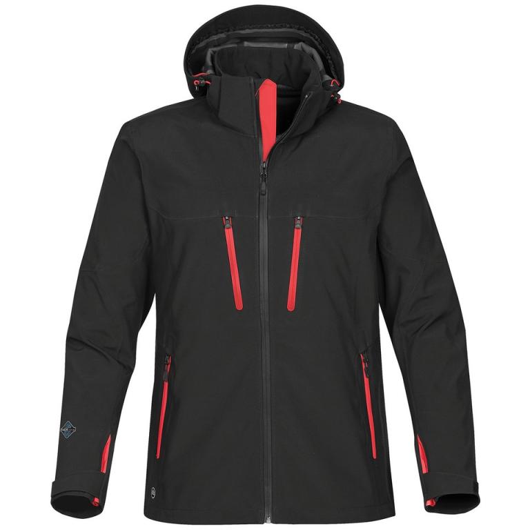 Patrol technical softshell jacket Black/Red