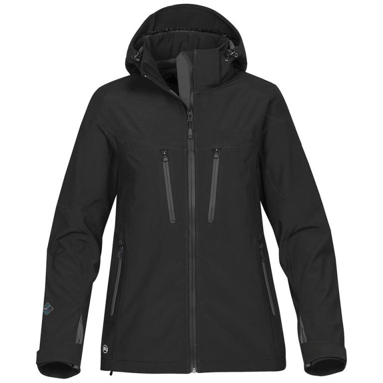 Women's Patrol technical softshell jacket Black/Carbon