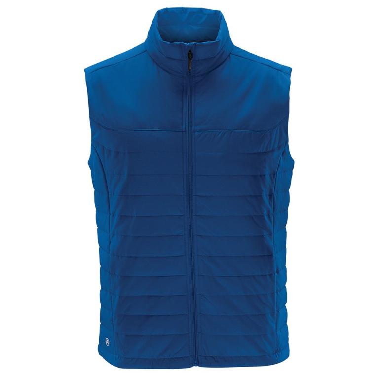 Nautilus quilted bodywarmer Azure Blue