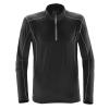 Pulse fleece pullover Black/Electric