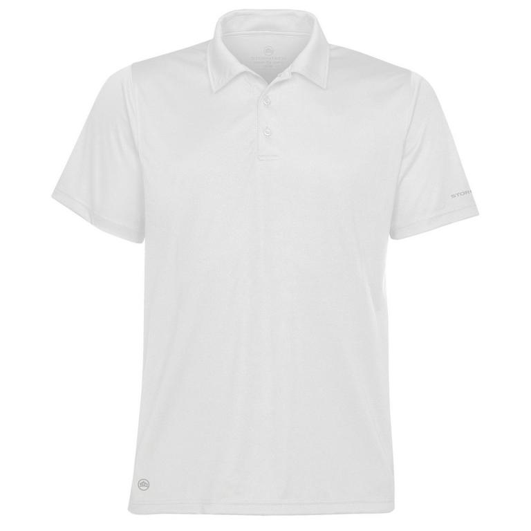 Sports performance polo White