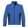 Pulse softshell Azure Blue/Black