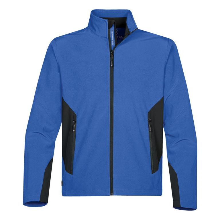 Pulse softshell Azure Blue/Black