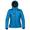 Women's gravity thermal shell Electric Blue/Black